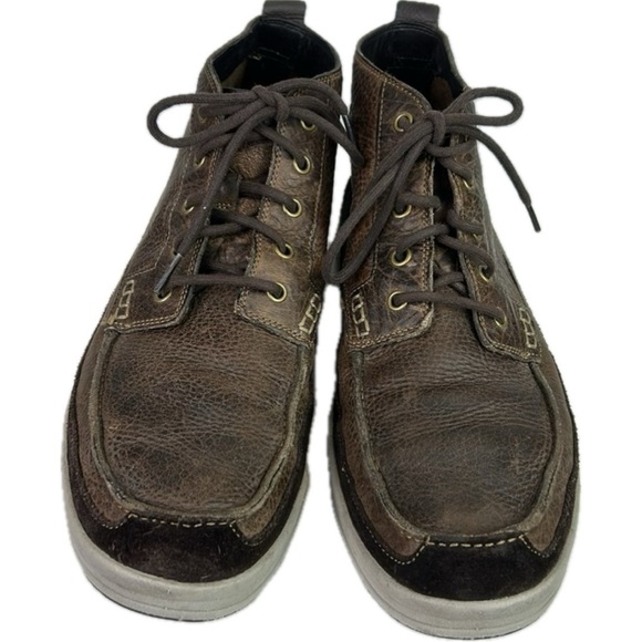 Men\'s Cole Haan X Nike Air Brown Leather Chukka Boots Size 13.5M main image 7